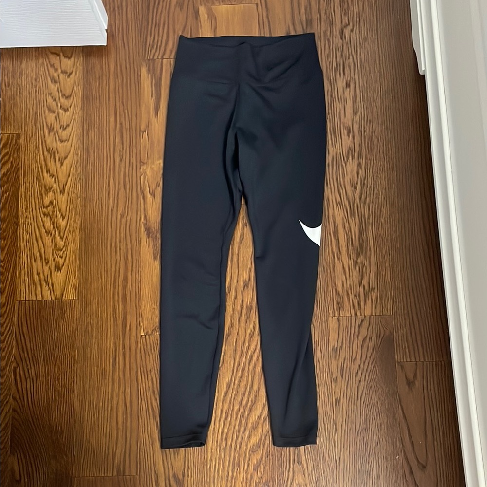 Nike Black Leggings Athletic Stretch Fit